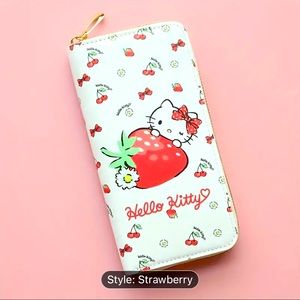 Sanrio Hello Kitty Strawberry Wallet